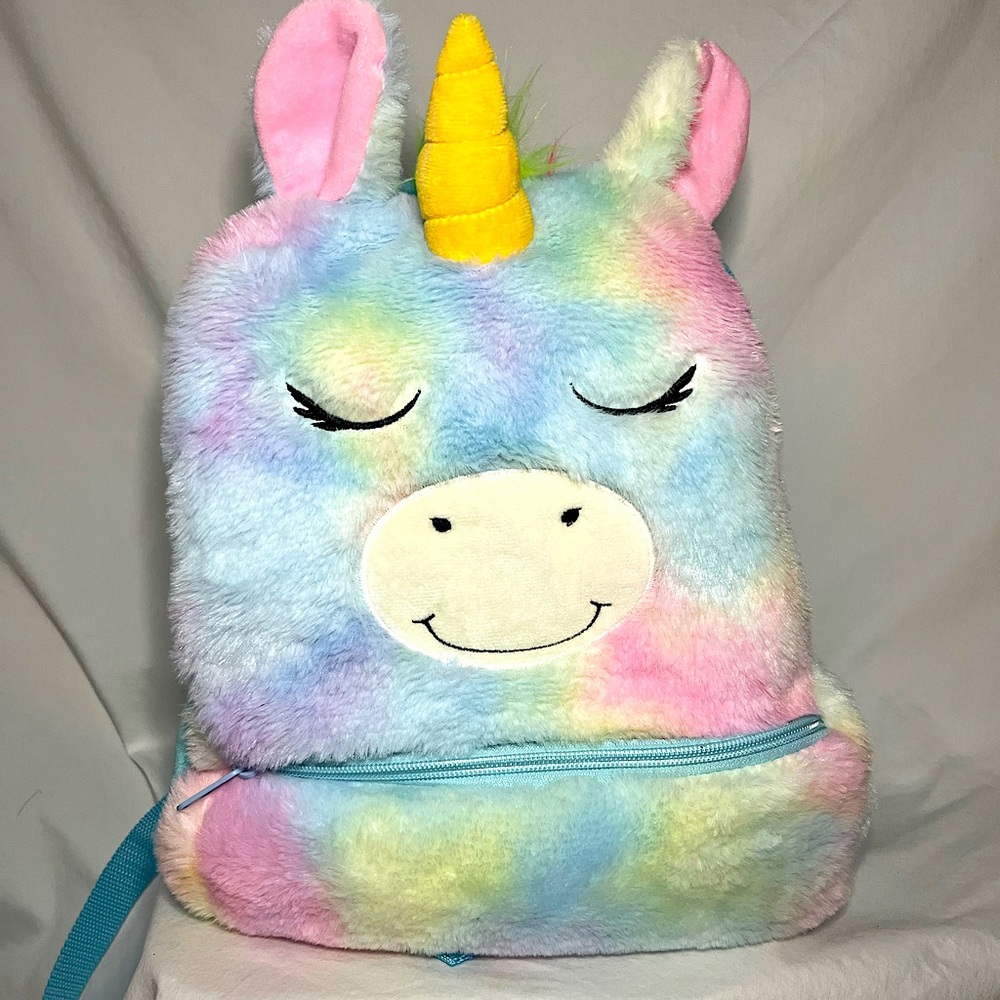 Plush Unicorn Backpack